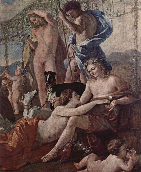 Nicolas Poussin Das Reich der Flora china oil painting image